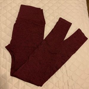 Buffbunny Collection Large Maroon Leggings